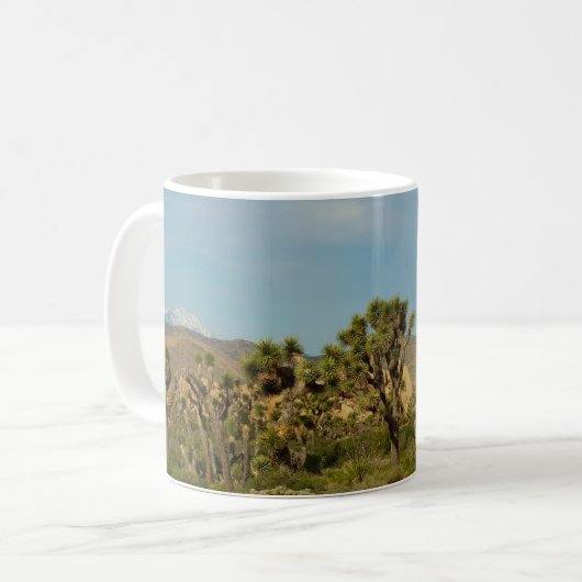 Joshua Tree Nationalpark Wüste Landschaft Kaffeetasse (Vorderseite Links)