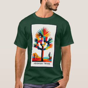 Joshua Tree Nationalpark Wüste Vibes Cactus High T-Shirt
