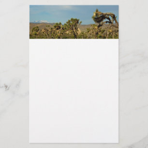 Joshua-Tree-Nationalpark Wüstenlandschaft Briefpapier