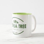 Joshua Tree Nationalpark Zweifarbige Tasse (VorderseiteRechts)