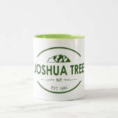 Joshua Tree Nationalpark Zweifarbige Tasse (Mittel)