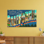 Joshua Tree Nat'l Park, CA - Große Briefszenen Leinwanddruck (Insitu (Wohnzimmer))