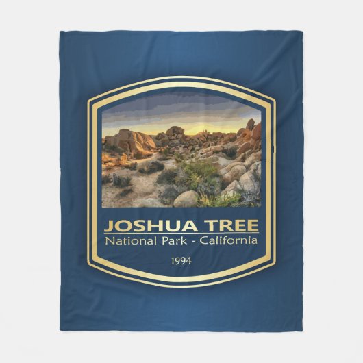 Joshua Tree NP (PF1) Fleecedecke (Vorderseite)