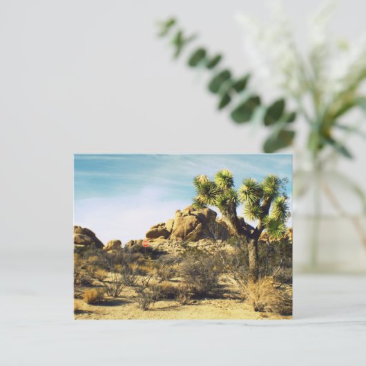 Joshua Tree Postcard Postkarte (Stehend Vorderseite)