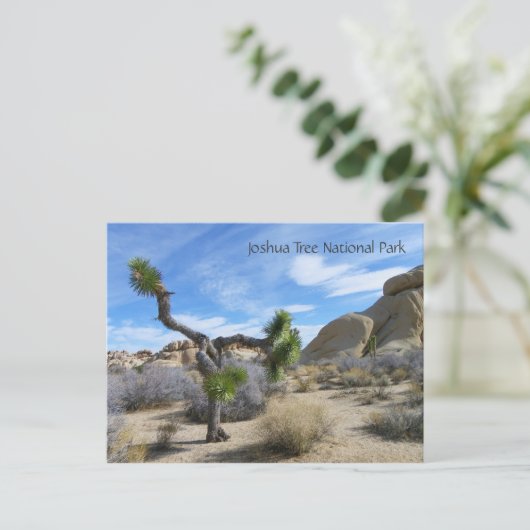Joshua Tree Postcard! Postkarte (Stehend Vorderseite)