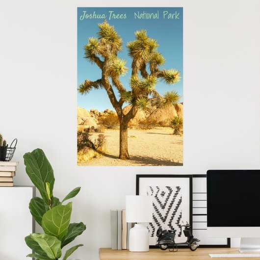 Joshua Tree Poster (Heimbüro)