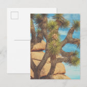 Joshua Tree Postkarte (Vorne/Hinten)