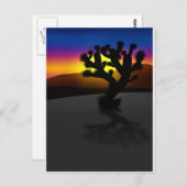 Joshua Tree Postkarte (Vorne/Hinten)