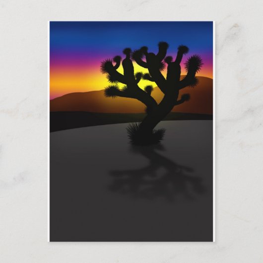 Joshua Tree Postkarte (Vorderseite)