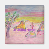 Joshua Tree Sunset Magnet (Vorne)