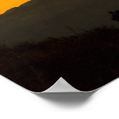 Joshua Tree Sunset Poster (Ecke)