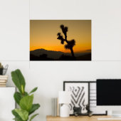 Joshua Tree Sunset Poster (Heimbüro)
