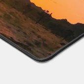 Joshua Tree Sunset Schreibtischunterlage (Ecke)