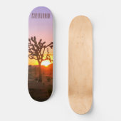 Joshua Tree Sunset Skateboard (Vorderseite)
