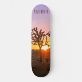 Joshua Tree Sunset Skateboard (Vorderseite)