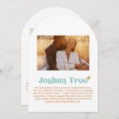 Joshua Tree Tischnummer (Vorne/Hinten)