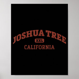 Joshua Tree Uni Style Rock Climbing Area Design Poster