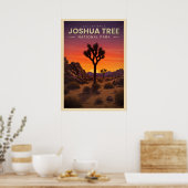 Joshua tree V01 Poster (Küche)