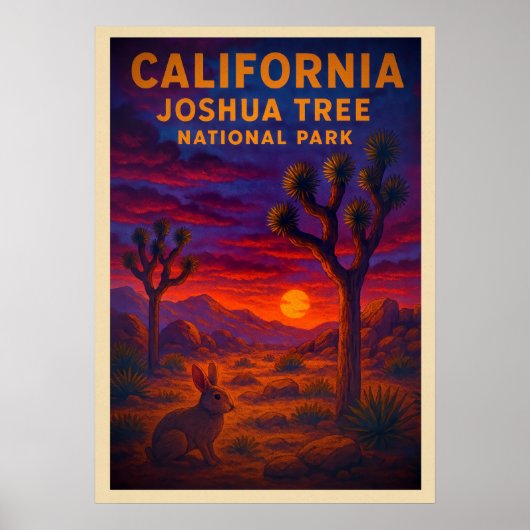 Joshua tree V02 Poster (Vorne)