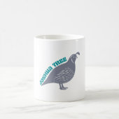 Joshua Tree-Wachtelvogel-Park-Logo Kaffeetasse (Mittel)