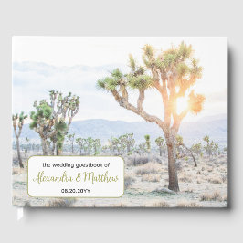 Joshua Tree Wedding Gästebuch