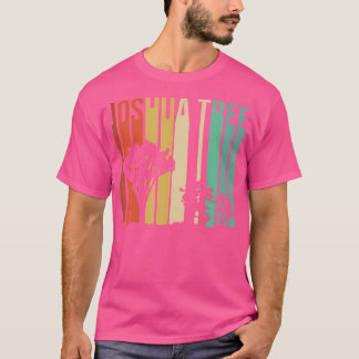 Joshua Tree Wüste Vintag Retro Outdoor Camping T-Shirt