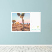 Joshua Trees Nationalpark Leinwanddruck (Insitu (Holzboden))