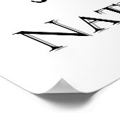 Joshua Trees Nationalpark Poster (Ecke)