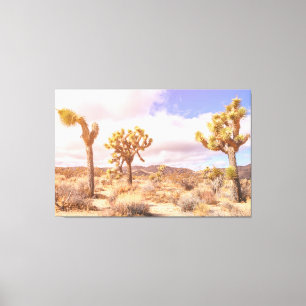 Joshua Trees Wüste Landschaft Leinwanddruck