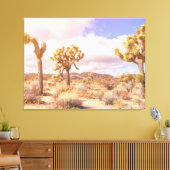 Joshua Trees Wüste Landschaft Leinwanddruck (Insitu (Wohnzimmer))