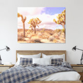 Joshua Trees Wüste Landschaft Leinwanddruck (Insitu (Schlafzimmer))
