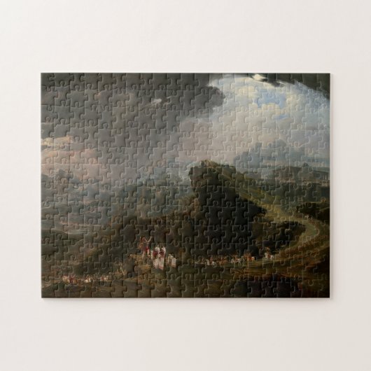 Joshua und der Kampf bei Gibeon Puzzle (Horizontal)