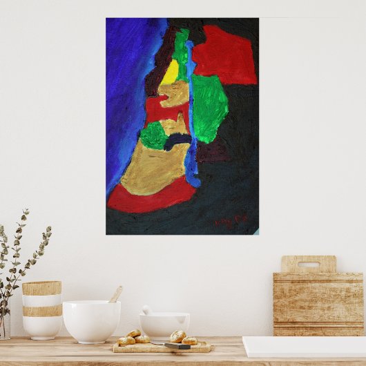 "Joshua und die zwölf Stämme" Poster (Küche)