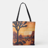 Joshue Tree California Tasche (Rückseite)