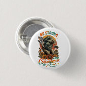 Joshus 1:9 button (Vorne & Hinten)