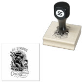 Joshus 1:9 gummistempel (Stempel)