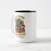 Joshus 1:9 zweifarbige tasse (Vorderseite Links)