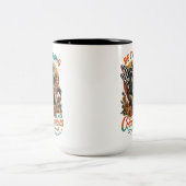 Joshus 1:9 zweifarbige tasse (Mittel)