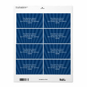 Josiah Return Address Label (Vorne)