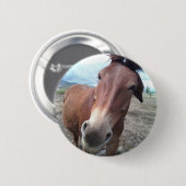 Josie, das lustige Maultier Button (Vorne & Hinten)