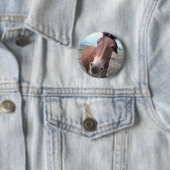 Josie, das lustige Maultier Button (Beispiel)