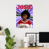 Josie von Botoms 2023 | Ayo Edebiri | Retro Poster (Heimbüro)