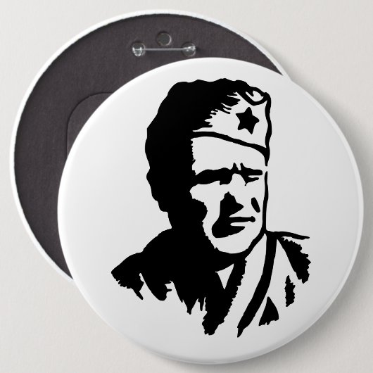 Josip Broz Tito  Button (Vorne & Hinten)