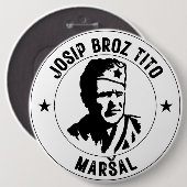 Josip Broz Tito Maršal Button (Vorne & Hinten)