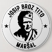 Josip Broz Tito Maršal Button (Vorderseite)