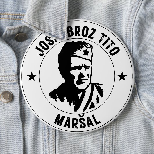 Josip Broz Tito Maršal Button (Beispiel)