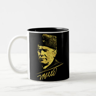 Josip Broz Tito Präsident SFRJ Zweifarbige Tasse
