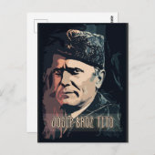 Josip Broz Tito Präsident von Jugoslawien SFRJ Postkarte (Vorne/Hinten)