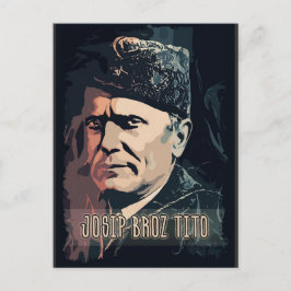 Josip Broz Tito Präsident von Jugoslawien SFRJ Postkarte