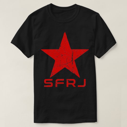 Josip Broz Tito SFRJ Jugoslawien Gift Pu T-Shirt (Design vorne)